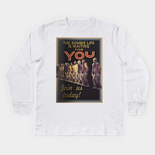 Resident Evil: Resistance - The Zombie Life Kids Long Sleeve T-Shirt